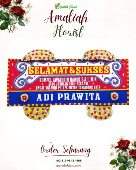 Papan Bunga Ucapan Selamat Puntang